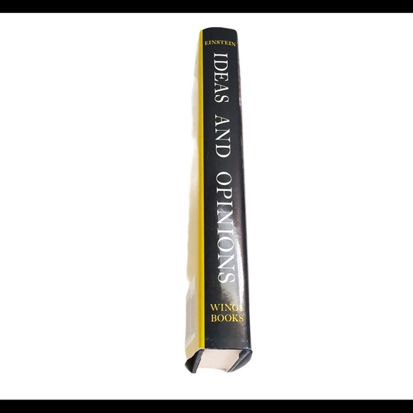 ALBERT EINSTEIN Ideas and Opinions Hardcover Book  Grey One Size - Picture 6 of 8